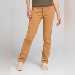 Prana Halle Straight Leg Roll-Up Pants in Earthbound, size 14